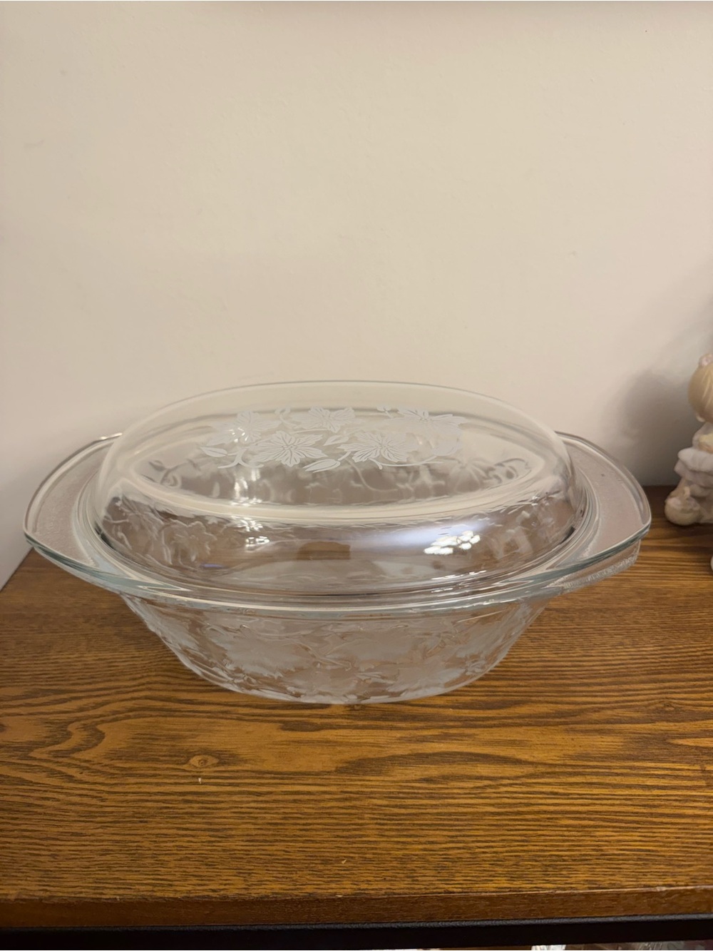 Vintage Princess House Fantasia 3 Qt Oval Covered Casserole Dish
